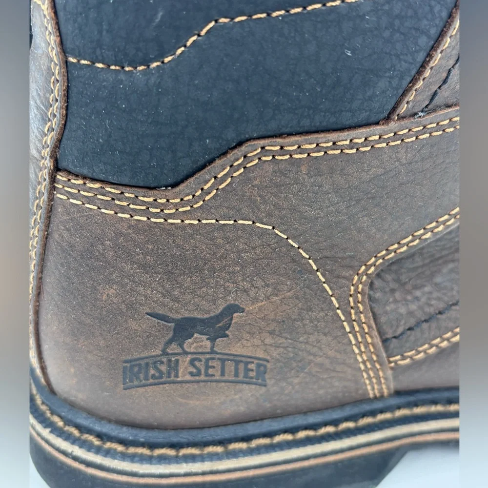 Irish Setter Dark Brown Leather Boots